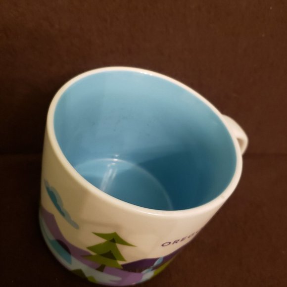 2015 Starbucks You Are Here Collection Oregon Coffee Mug City 14 Oz - Picture 8 of 10